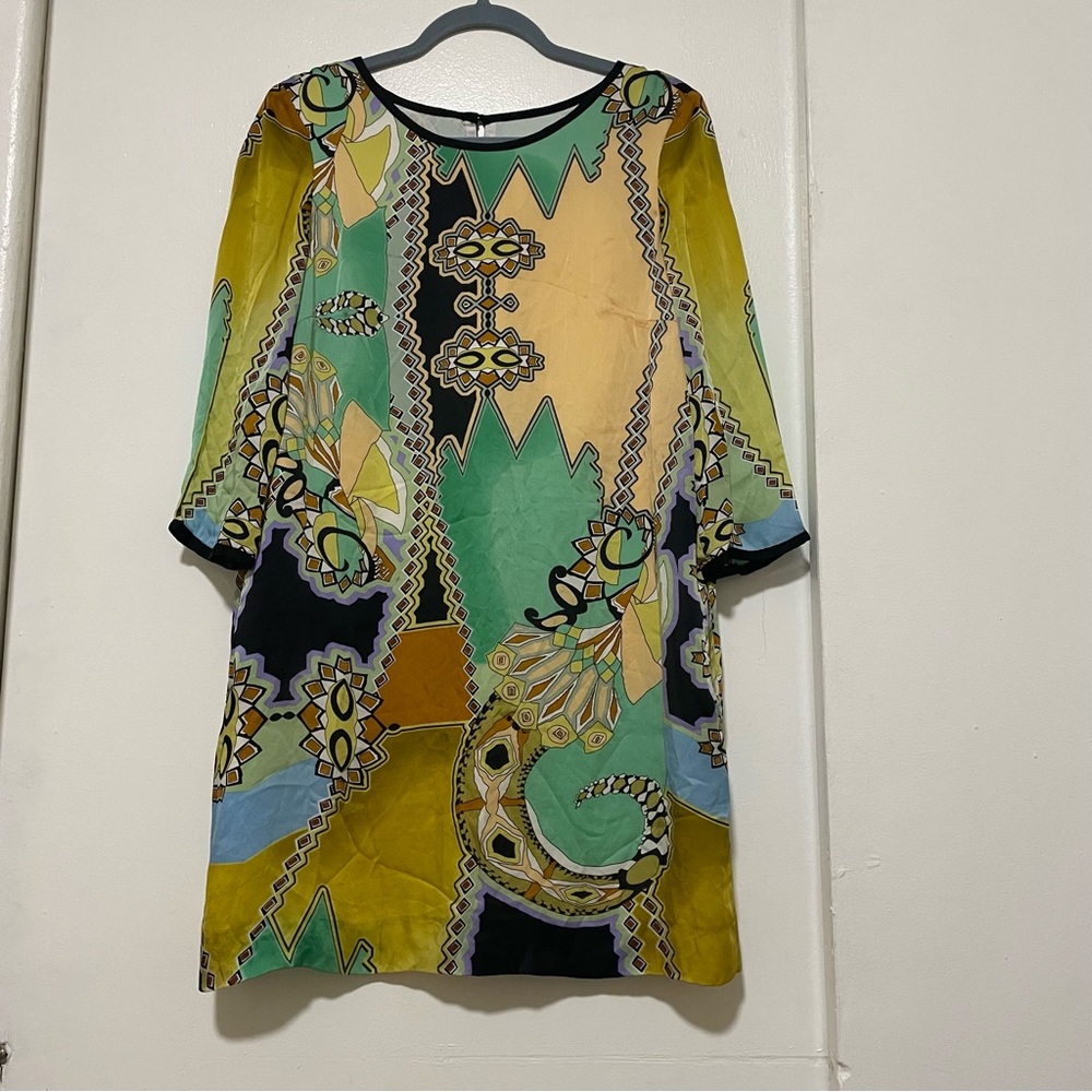 ELEGANCE (Paris) Silk Mini Cocktail Women’s Dress Size 8
